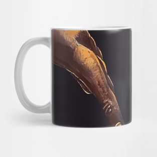 Detach from the past to let in the future Mug